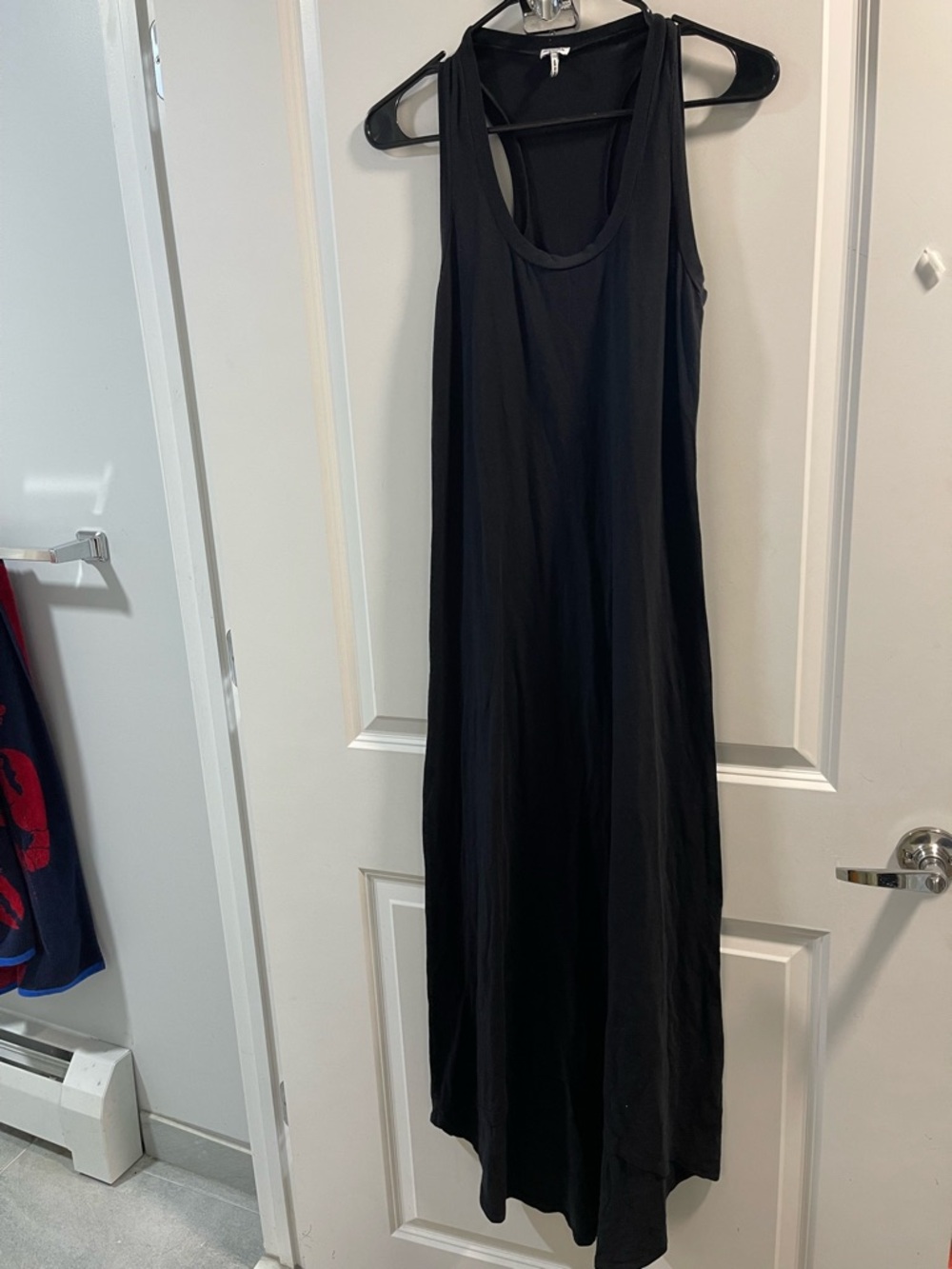 Splendid Black Sleeveless Maxi Tank Dress - Picture 1 of 6